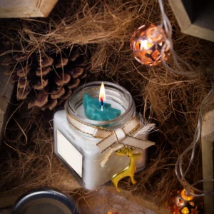 VELA Blanca Navidad x1